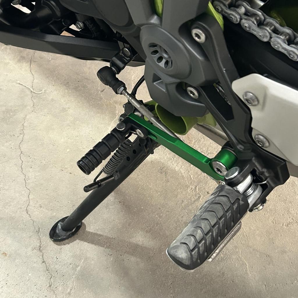 Регулируемый комплект педали переключения передач LEDISHUN Подходит для Kawasaki Z900 (2017-2024) Z900RS/SE CAFE (2018-2024 гг.) (черный)
