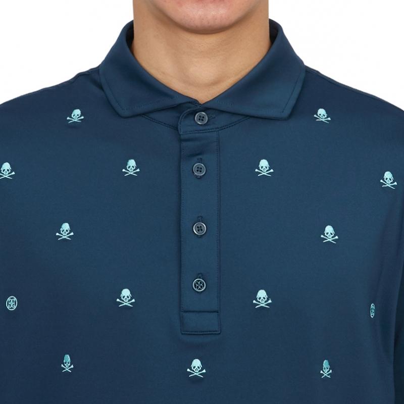 Galleria G Fore Golfwear Мужская футболка с воротником и коротким рукавом Gmp000008 Storm