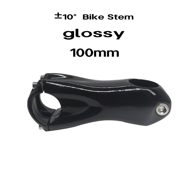 Bicycle Stem Carbon MTB/Road Bike ±10 degrees Stems 80/90/110/110/120/130mm 28.6 mm fork 31.8mm handlebar bike frame parts