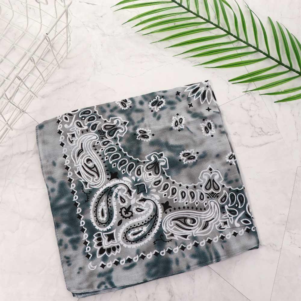 Hair Band Seamless Scarves Tie Dye Bandana Cycling Outdoor Hip Hop Paisley Headband Hip Hop Headwea