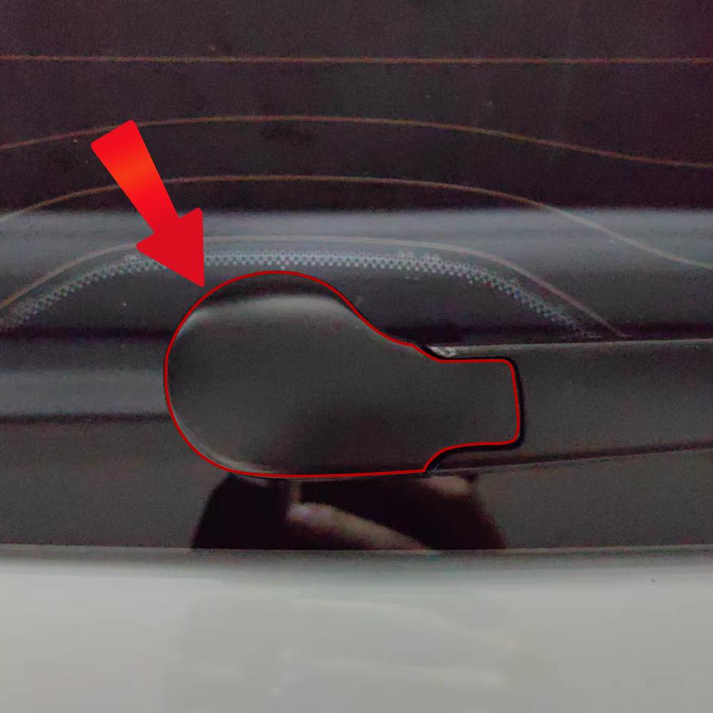 1X Крышка болта рычага стеклоочистителя заднего стекла автомобиля, аксессуары для VW Polo 6R 2009 2010 - 2017 Vento