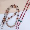 Beads Mobile Phone Lanyard Bowknot Phone Neck Straps Crossbody Phone Strap  Lanyard Patch