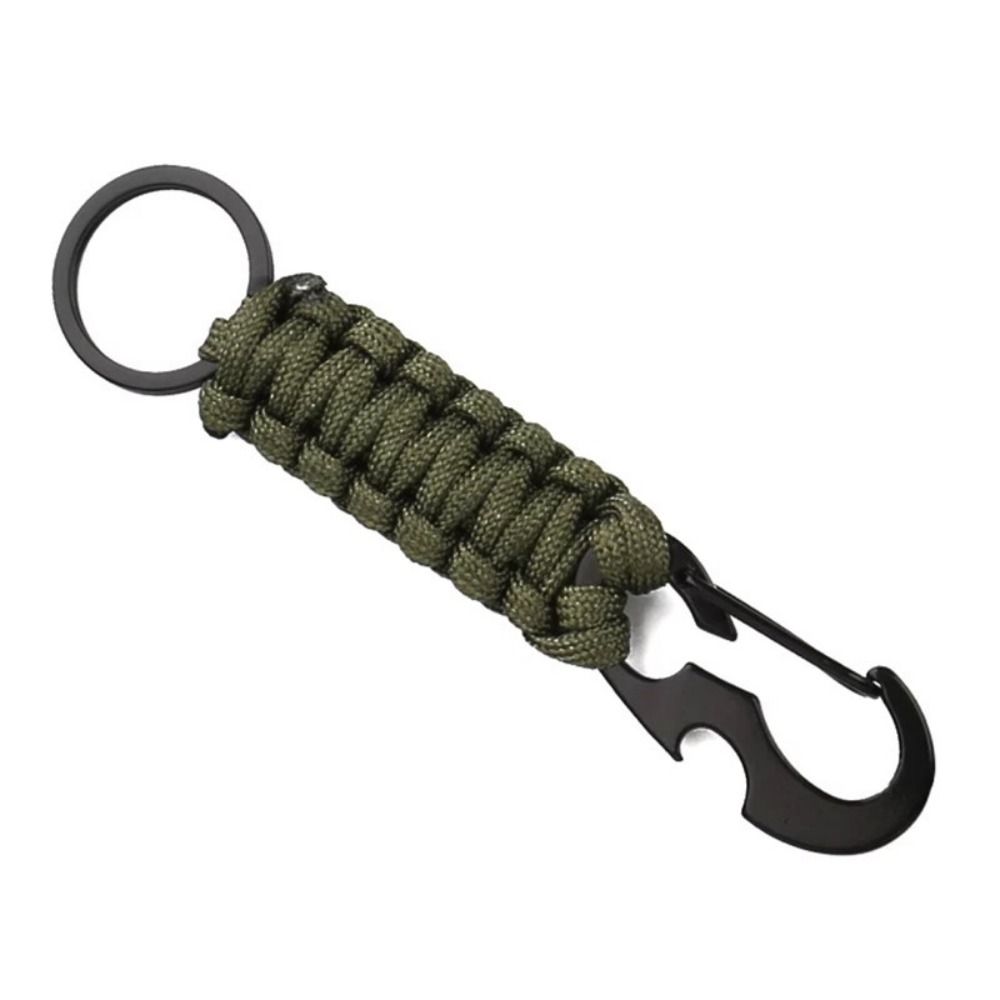 Tools Hiking Bottle Opener Keyring Climb Keychain Umbrella Rope Keychain Bottle Opener Key Chain
