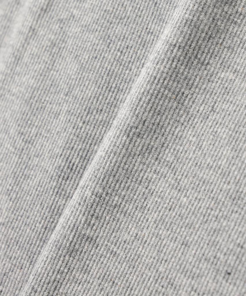 AVIREX DAILY RIB V-NECK TEE 6153480 men's S size 014 GREY