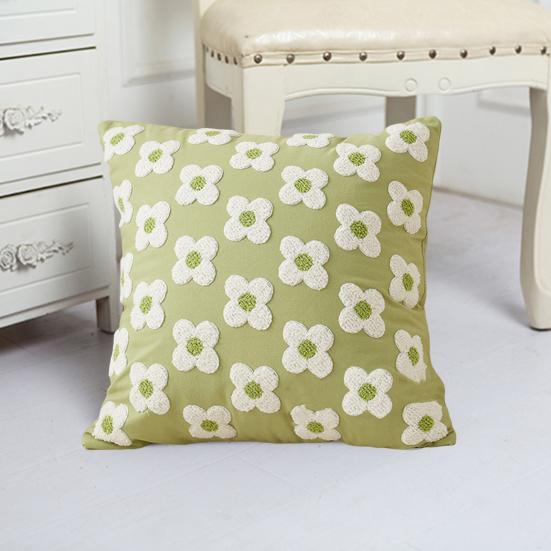 Плюшевая наволочка с цветочным принтом, наволочка с принтом весны и лета, наволочка с декором в фермерском стиле со скрытой молнией для дивана-кровати, украшение для дома
