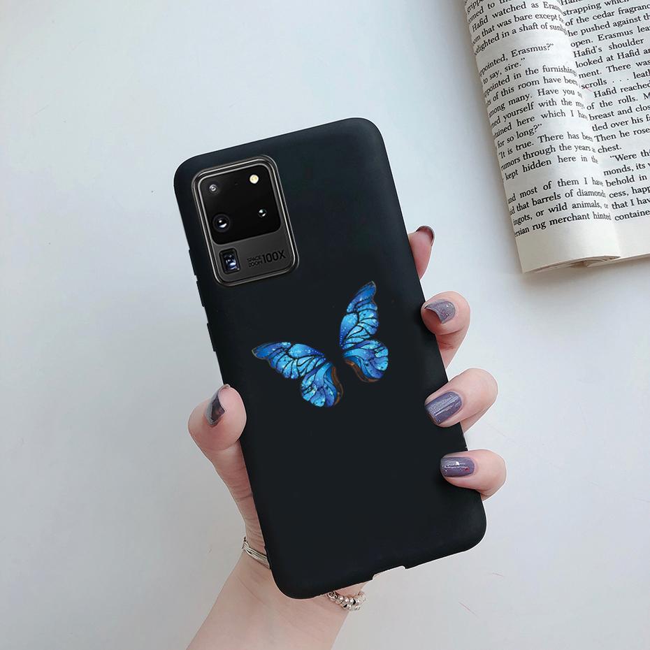 Чехол для Samsung Galaxy S20 S 20 Ultra Plus Силиконовый Рисованный милый Мягкий Тонкий Чехол Обложка Для Samsung S20 Plus Ultra Чехлы для Телефона