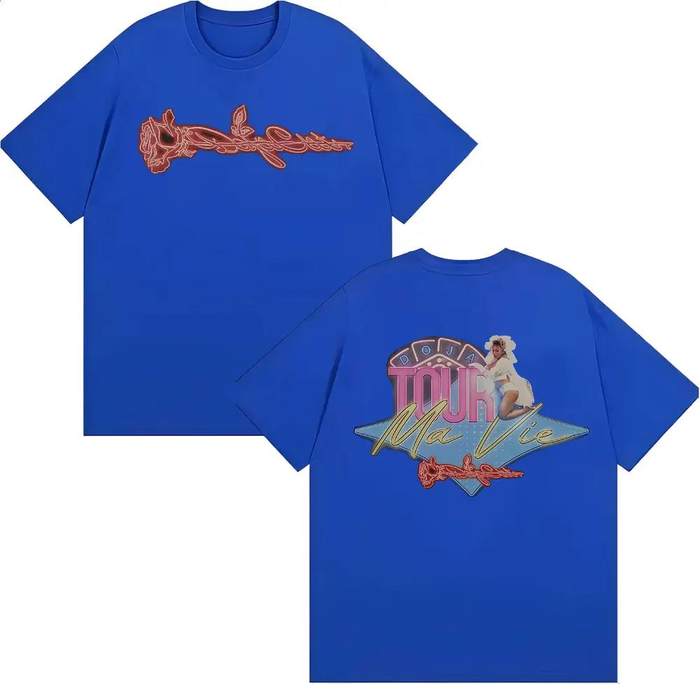 Doja Cat Ma Vie World Tour 2026 Merch Tshirt Unisex Women Clothing Harajuku High Street Tshirts 100 Cotton Short Sleeve T Shirts