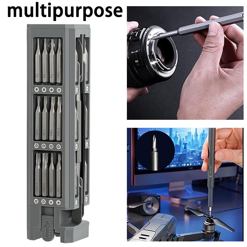 Набор прецизионных отверток 44 в 1, Многофункциональный магнитный мини-набор инструментов для ремонта электроники