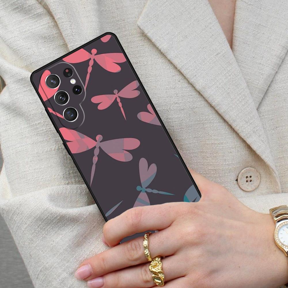 Dragonfly SOFT Cell Phone Case for Samsung Galaxy S26 Ultra S25 S24 S23 S22 S21 S20 Note10 Cover