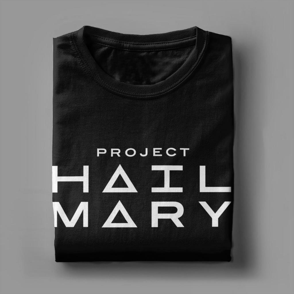 Harajuku T Shirt Project Hail Mary Sci Fi Graphic 100 Cotton TShirts  Hip Hop Tshirt for Unisexs Beach Y2K Casual Design Top Tees