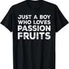 Просто мальчик, который любит маракуйю, футболка для любителя маракуйи