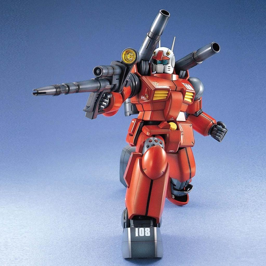 Пластиковая модель MG Mobile Suit Gundam Guncannon в масштабе 1/100 с цветовой кодировкой