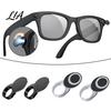 Gift for Glasses Users LED Indicator Light Cover Ray-Ban Meta Smart Glasses, Anti-Glare Camera Blocking Sticker Rotating Shading Sticker, Protective