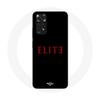 Case - MANIACASE - Xiaomi Redmi Note 11 4G Elite - Flexible - Red Logo - Black