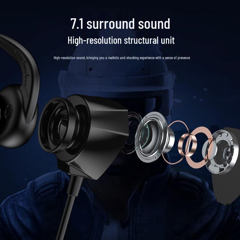 Elite Esports In-Ear Gaming Headset with Microphone for Mobile and PC