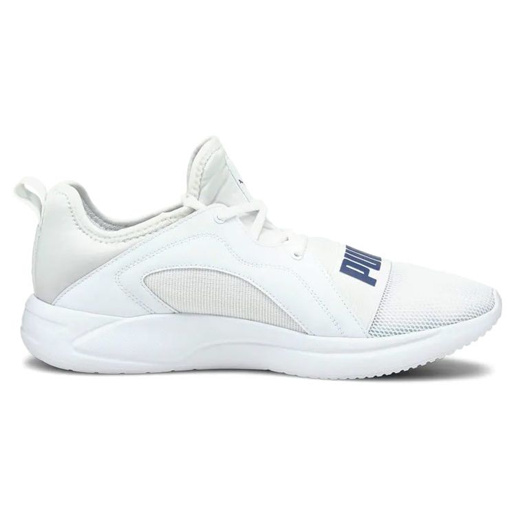 Puma Удобные спортивные амортизирующие нескользящие износостойкие низкие повседневные кроссовки для бега мужские кроссовки Белый 195062-03