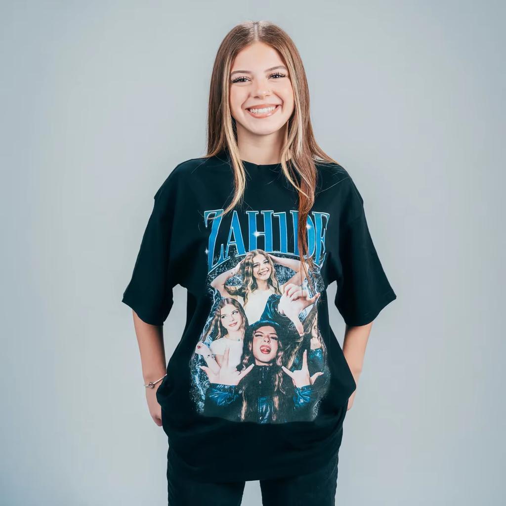 Women and Men Cotton Zahide Short Sleeve T-shirts Merch Tee Men Women Crewneck Fashion T-shirt Unisex Y2k SummerTops