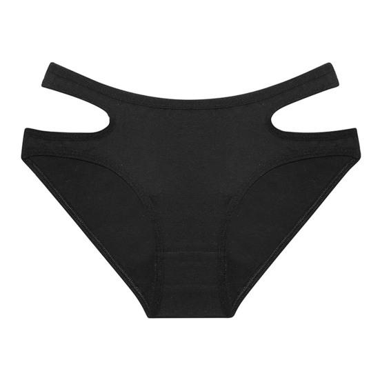 Женские трусики с открытой средней талией, однотонные, эластичные, мягкие, антисептические, дышащие, бесшовные, защищающие от воздействия женские трусы, женские трусы, нижнее белье