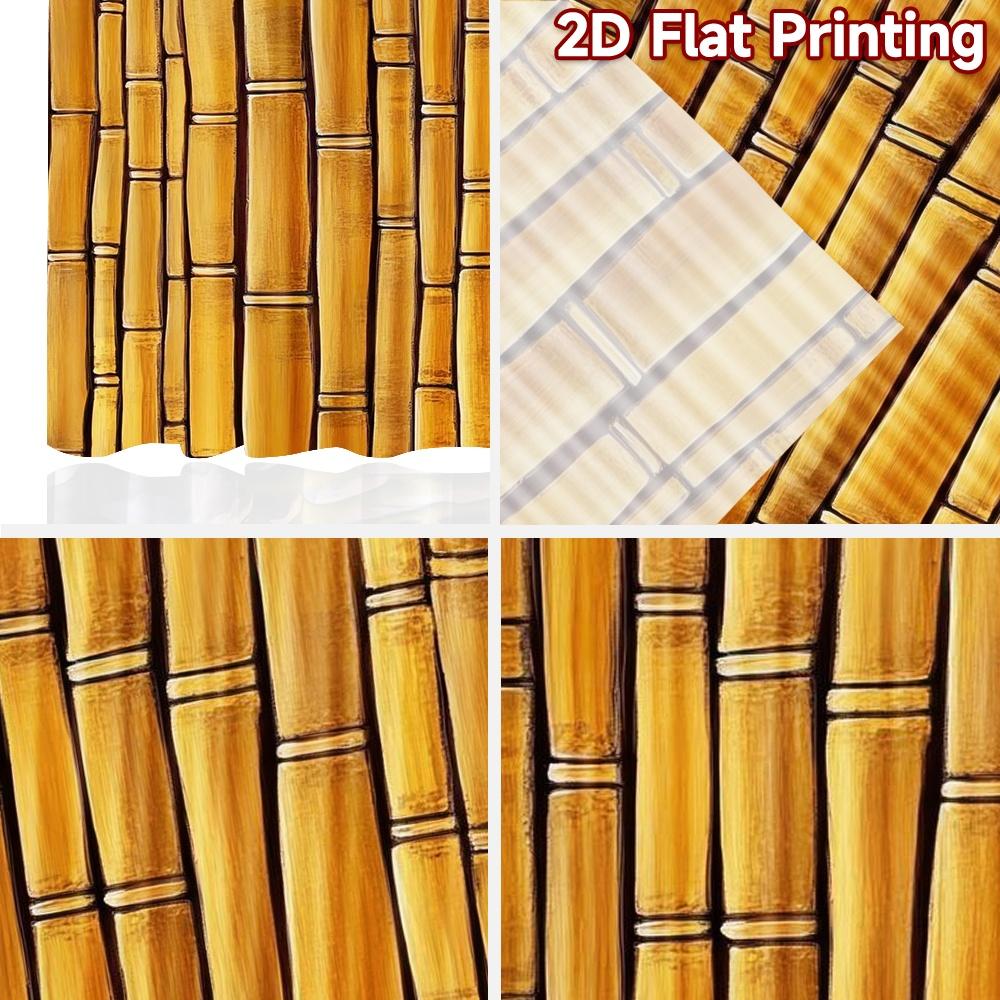 2D плоновый Фон для Фотосъемки Популярный Фон для Фотосъемки Золотые Стебли Бамбука 100% Полиэстер Праздничные Украшения Использование для