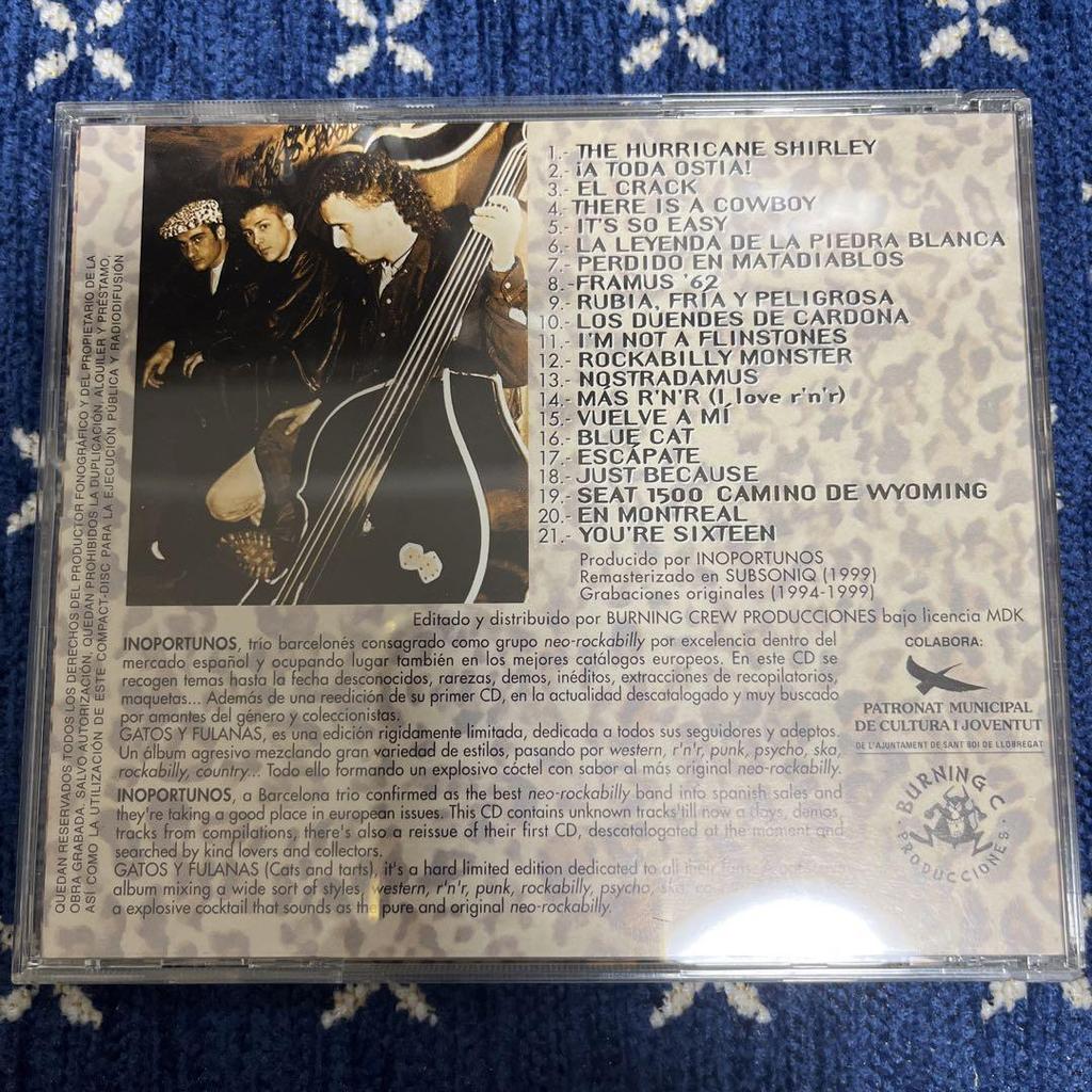 [USED] Inoportunos psychobilly neo-roca rockabilly