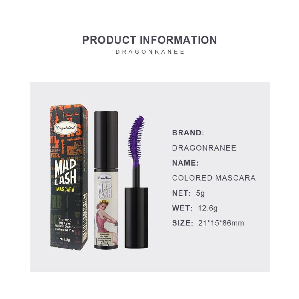 Водонепроницаемые волокна туши естественно скручены и плотны, не распускаются и не удлиняются.