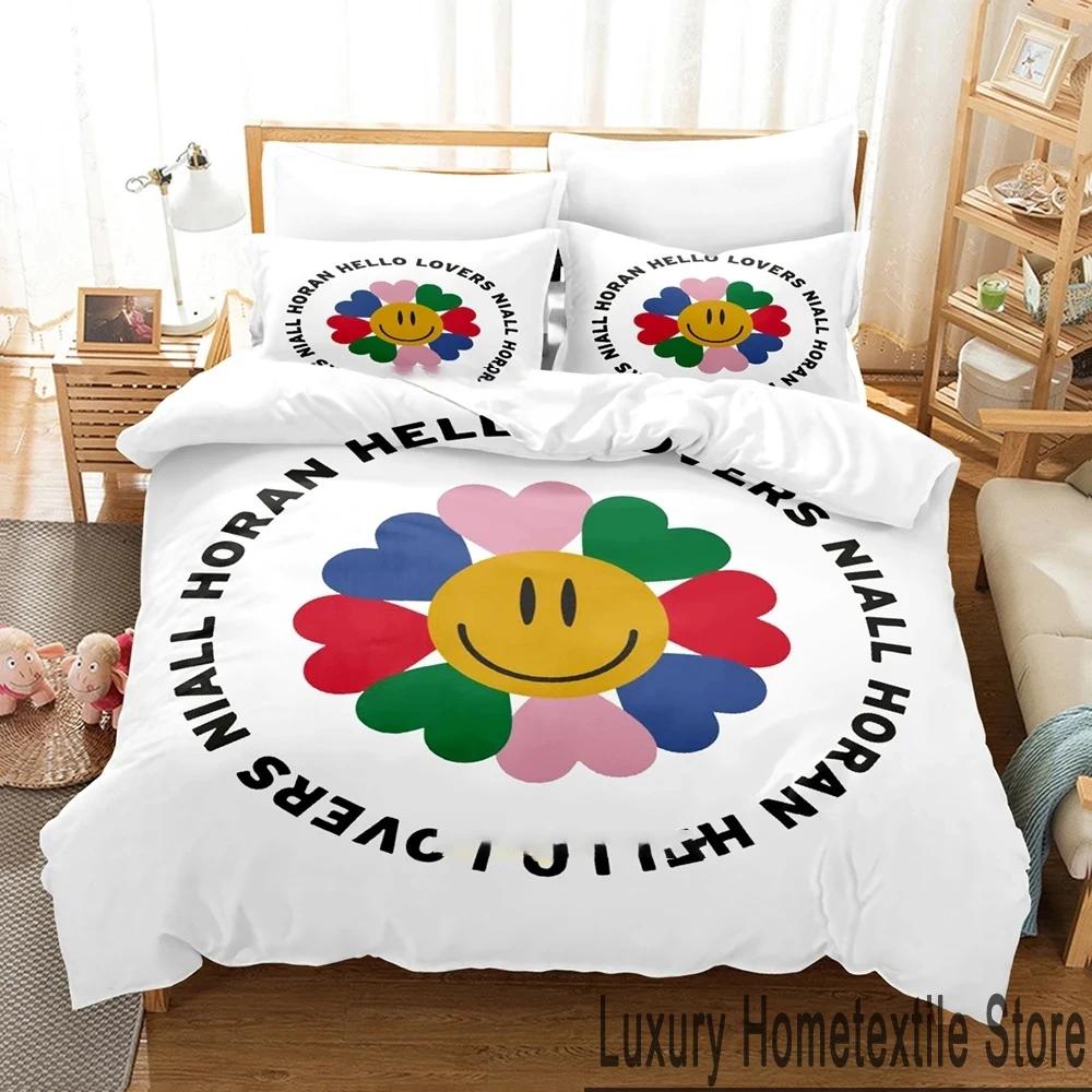 3D Print Niall Horan Bedding Set Boys Girls Twin Queen King Size Duvet Cover Pillowcase Bed Boys Adult Home Textileextile