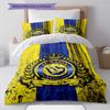 Al-Nassr Pattern Bedding,Quilt Set Quilt Cover Pillowcase Home Birthday Gift (1 * duvet cover + 2 * pillowcase, without core)