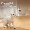 Smart Interactive Cat Toy Ball: Automatic, Bite & Scratch Resistant, Self-Play Boredom Relief with Mouse Design