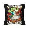 Наволочки для подушек 'Chicken Jockey' Чехол для подушки 'Zombie Game' Новинка Декоративная наволочка на молнии для дома 18
