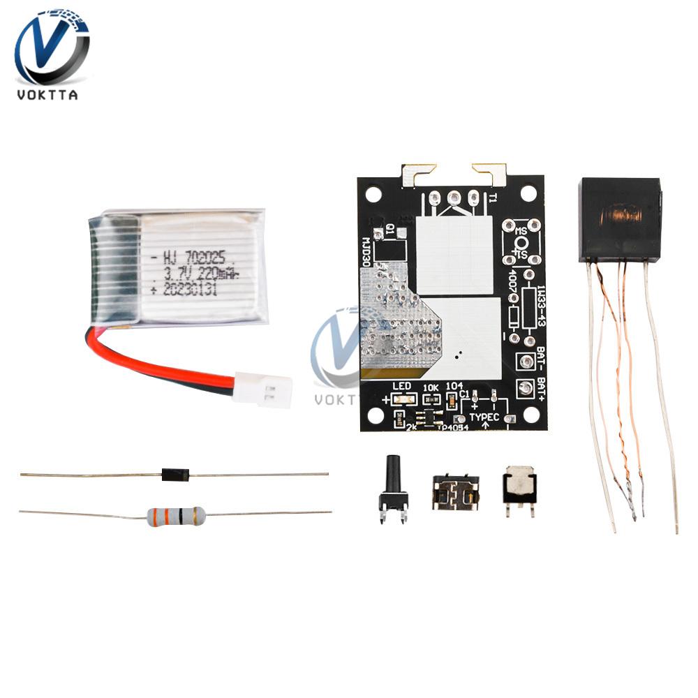 DC1-1 V High Voltage Ignition Module Rechargeable Electronic Lighter DIY Kit Arc Generator Inverter Boost Electronic Parts