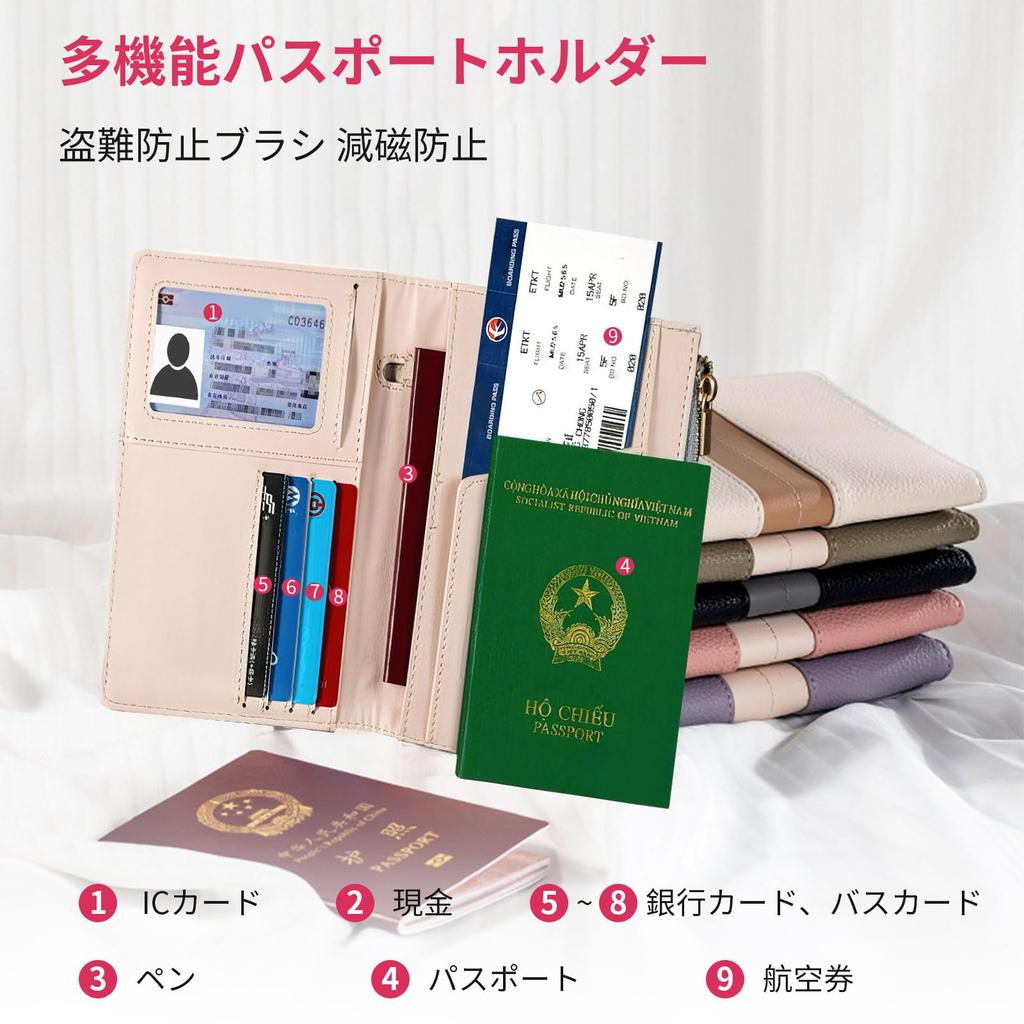 Паспорт Паспорт ПУ Электромагнитная волна Карта для хранения Паспорт Авиакомпания Авиа Паспорт Чехол [Покмил] Чехол, Защита от считывания, Обложка, Кожа, Блокировка,