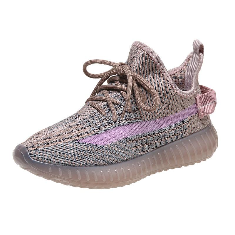 Women Flyknit Sneakers Breathable Casual Large Size Couple Shoes