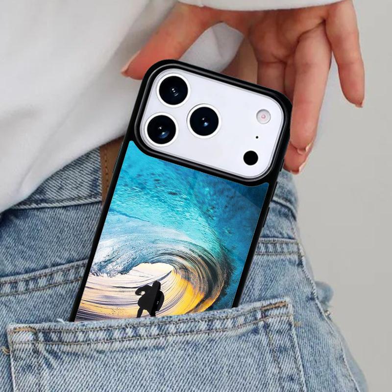 Чехол для телефона 'Волна для серфинга' для iPhone 17ProMax 12 13 14 15 16e 17 Pro Max Plus Air Cover