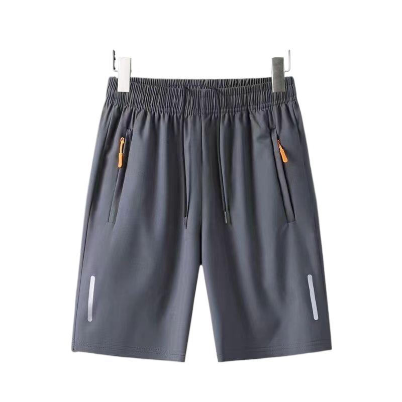 IELGY Men's Pants Beach Breathable Five Points Quick-drying Large Size Casual Running Sports Thin