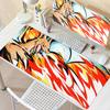 Mouse Pad Anime Offices Accessories Large Carpet Gamer Computer Mechanical Keyboard Rugs P-Pokemons Charizard Pattern Desk Mat