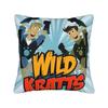 Decorative Pillowcases Wild Kratts Cartoon Merchandise Home  Pillow Case Cover Zippered Multi Size