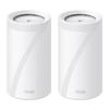 WiFi Wireless LAN Mesh Wifi 7 11be 10Gbps Ethernet Port Deco BE85 TP-Link Wi-Fi 5760Mbps(6GHz) + 5760Mbps(5GHz)+ 1376Mbps(2.4GHz) 2-pack