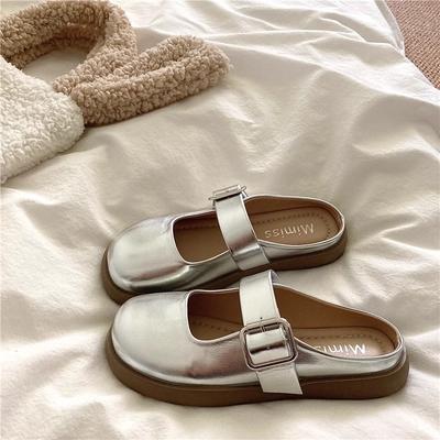 Ленивый вечерний бриз~! Мягкие шаги по дерьму сандалии Мэри Джейн женские летние инсы дышащая сумка голова крутые тапочки