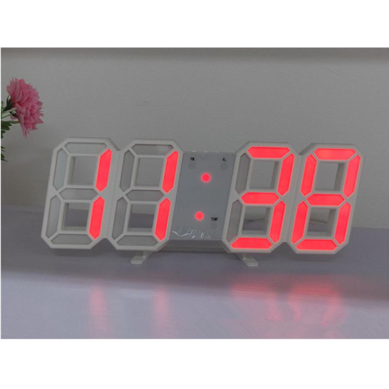 Светодиодные электронные часы-будильник, настольные/настенные