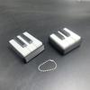 1 шт. Сенсорная брелок-антистресс 3D-печать Мини-клавиатура пианино Кликер Игрушка-фиджет Декор для офисного стола Сувенир Подарок