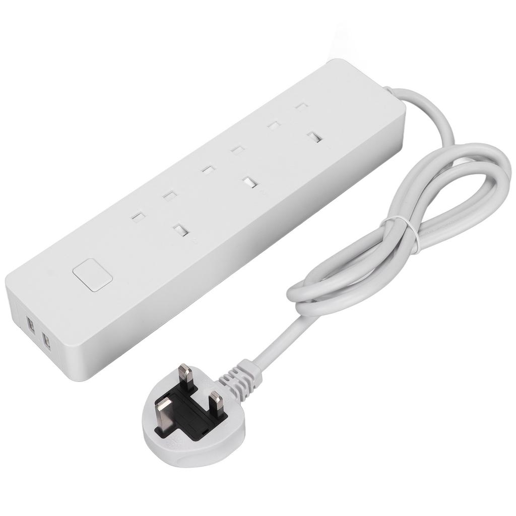 Smart Power Strip Wifi Smart Plug with 3 AC Outlets and 2 USB Charging Ports for Home School Office