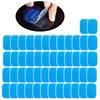 50 Pcs (25 Packs) Abdominal Muscle Hip Paste Gel Tablets Hydrogel Conductive Electrode Tablets Hip Gel Paste Patch
