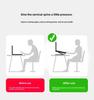Подставка для игрового ноутбука: Регулируемая металлическая охлаждающая стойка с вращением на 360° и регулировкой высоты