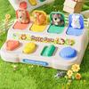 Cartoon Animals Interactive Animal Toy Box Montessori Pop-up Animals Toy  Kids Gifts