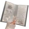 Transparent Jewelry Storage Book Jewelry Seal Bag Antioxidant Large Capacity Simple Necklace Stud Earring Collection Book