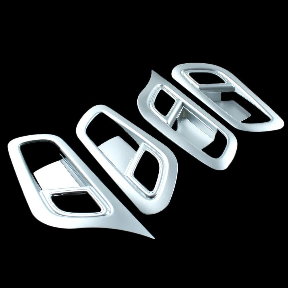 Хромированная внутренняя дверная ручка из АБС-пластика, накладка на крышку чаши для Honda City 2015 20016 2017 LHD, аксессуары для стайлинга автомобилей 4 шт./компл.