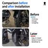 Motorcycle Front Wheel Ling Inner Fender Mudguard Extension Splash Guard For Tiger Explorer XR XC XRX XCX XRT XCA For Tiger 1200