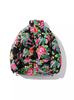 Men's Large Floral Cotton-Padded Jacket - Winter Thickened, Trendy Plus Size, Loose Fit, Short Outerwear
