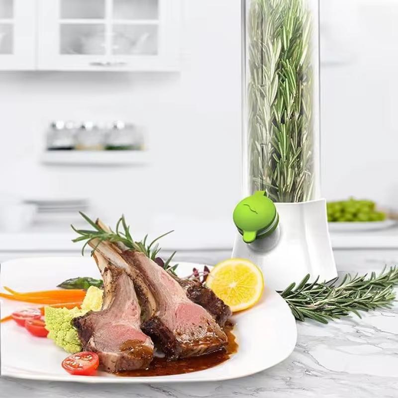 Контейнер для хранения трав vacane Herb Keeper для холодильника, контейнеры для хранения свежих трав Fresh Herb Saver Herb Storage, контейнер для кинзы для холодильника, контейнер для спаржи, можно мыть в посудомоечной машине