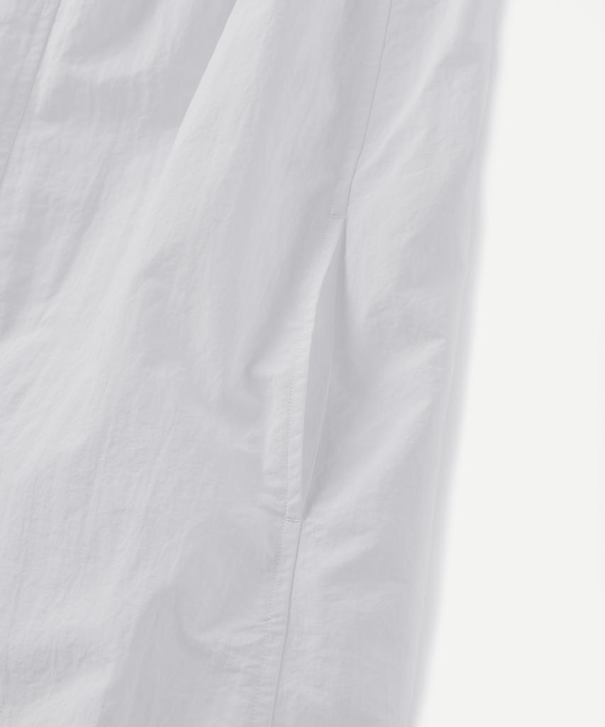 Musinsa Standard Woman Women'S Nylon Volume Mini Dress [White]